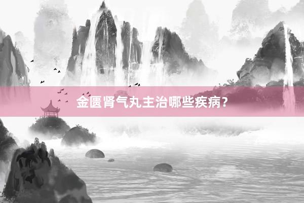 金匮肾气丸主治哪些疾病？